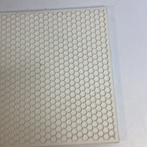 Vtg Red Tulip Ceramic Tile 8x10 Framed Home Decor Wall Art Floral Art Nouveau - Picture 6 of 7